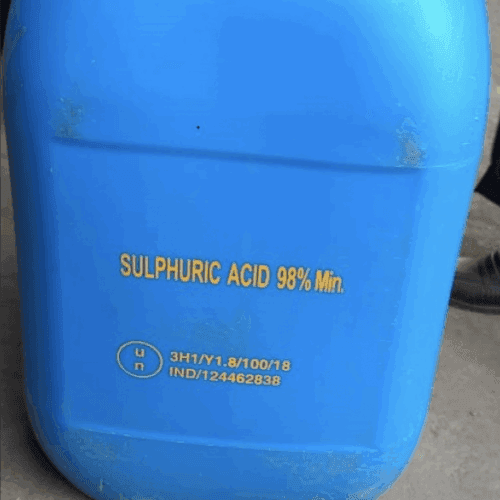 Sulphuric Acid 98% Min. in a Polyethylene Drum