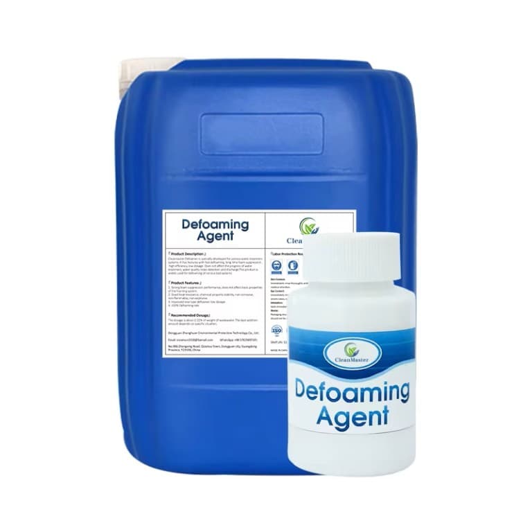 CleanMaster Defoaming Agent in a plastic drum
