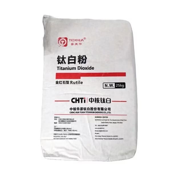 Titanium Dioxide pigment in a white powder form